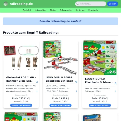 Screenshot railroading.de