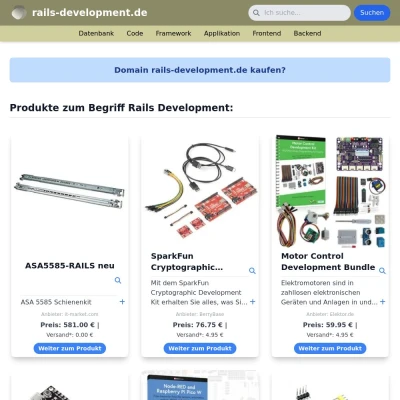 Screenshot rails-development.de