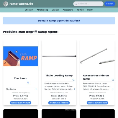 Screenshot ramp-agent.de