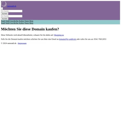 Screenshot ramstadt.de