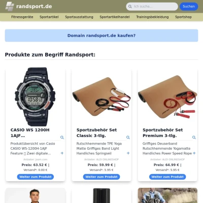 Screenshot randsport.de