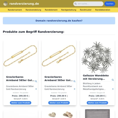 Screenshot randverzierung.de
