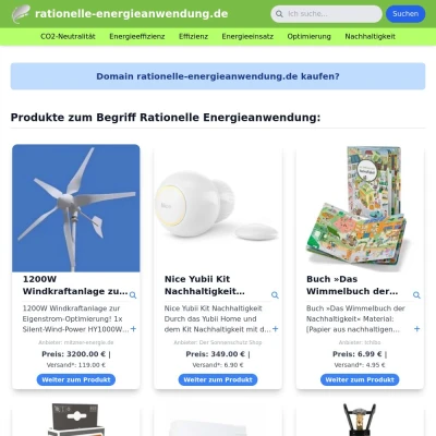 Screenshot rationelle-energieanwendung.de