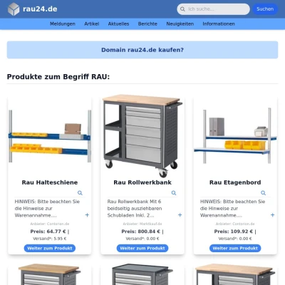 Screenshot rau24.de