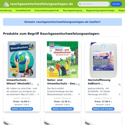 Screenshot rauchgasentschwefelungsanlagen.de