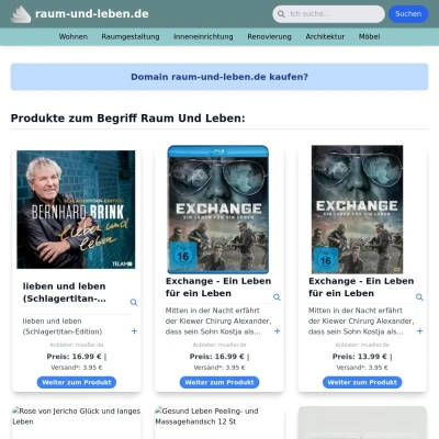 Screenshot raum-und-leben.de