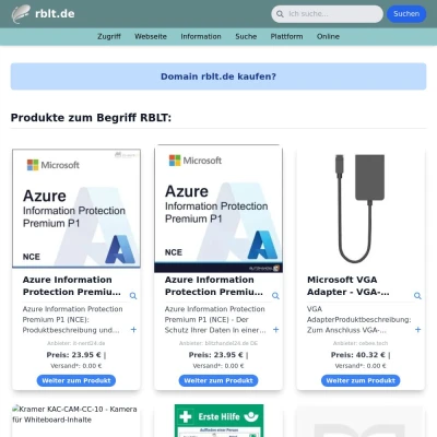 Screenshot rblt.de