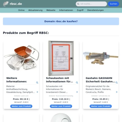 Screenshot rbsc.de