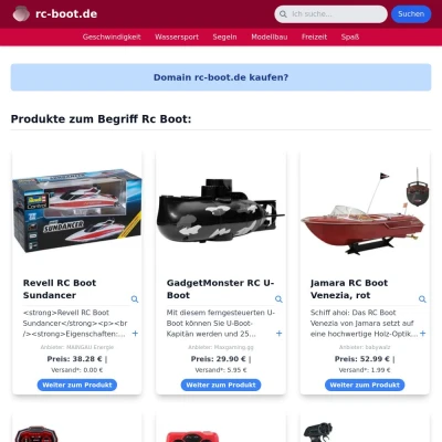 Screenshot rc-boot.de