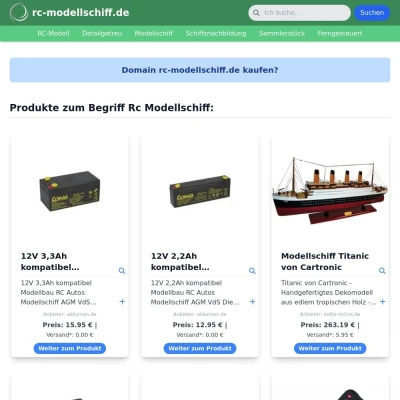 Screenshot rc-modellschiff.de