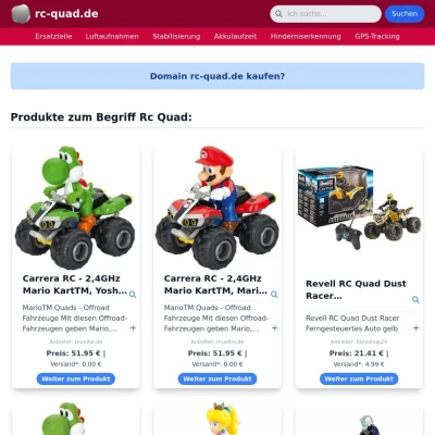 Screenshot rc-quad.de