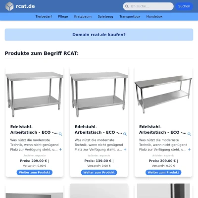 Screenshot rcat.de