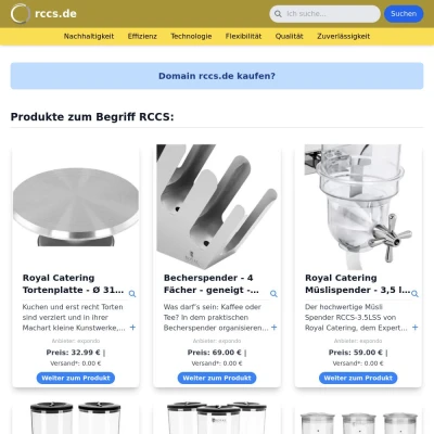 Screenshot rccs.de