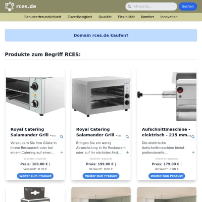 Screenshot rces.de