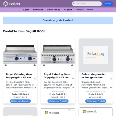 Screenshot rcgl.de