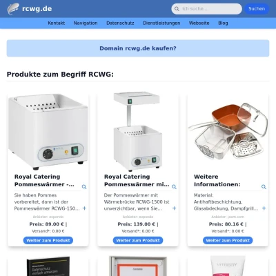 Screenshot rcwg.de