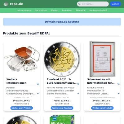 Screenshot rdpa.de