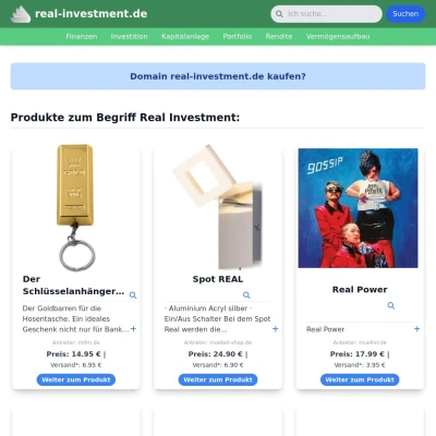 Screenshot real-investment.de