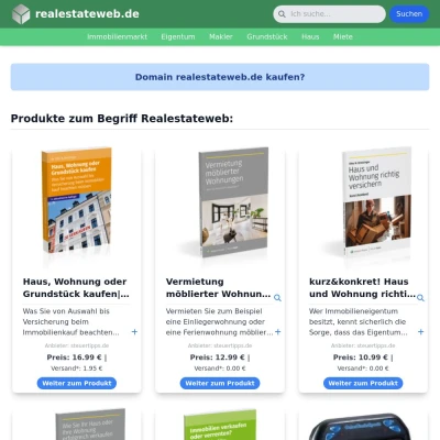 Screenshot realestateweb.de