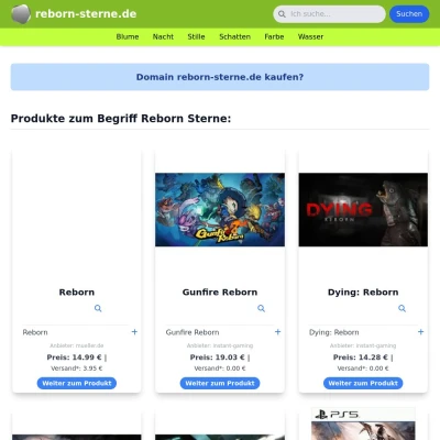 Screenshot reborn-sterne.de