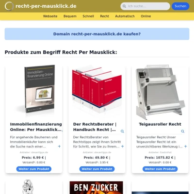 Screenshot recht-per-mausklick.de