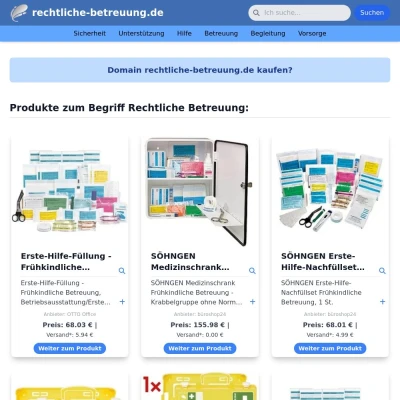 Screenshot rechtliche-betreuung.de