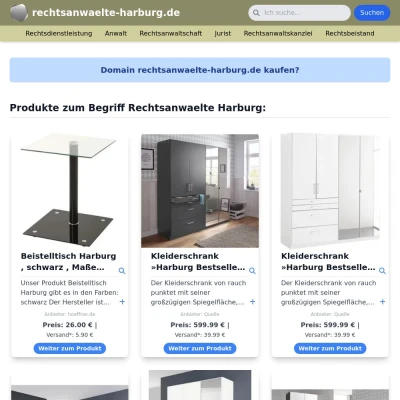 Screenshot rechtsanwaelte-harburg.de