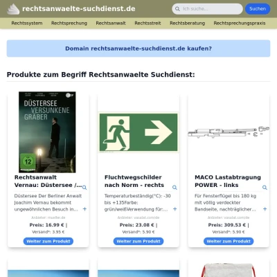Screenshot rechtsanwaelte-suchdienst.de