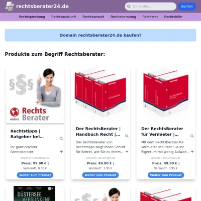 Screenshot rechtsberater24.de