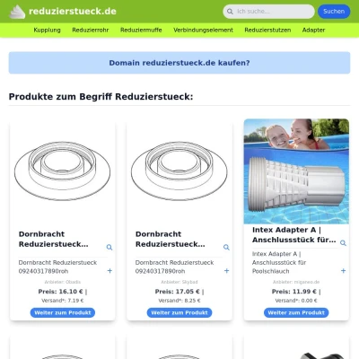 Screenshot reduzierstueck.de