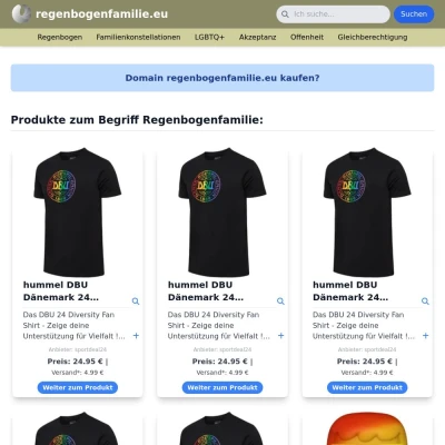 Screenshot regenbogenfamilie.eu