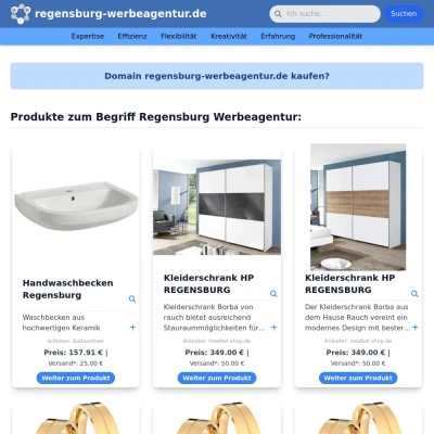 Screenshot regensburg-werbeagentur.de