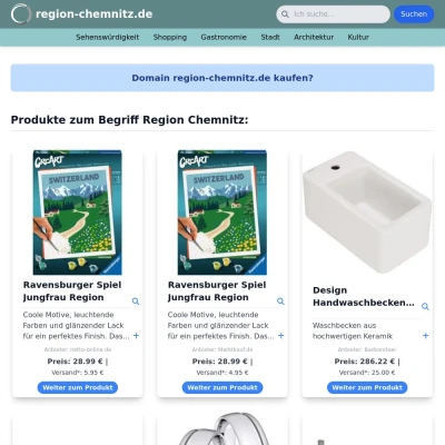 Screenshot region-chemnitz.de