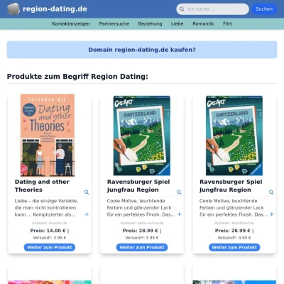 Screenshot region-dating.de