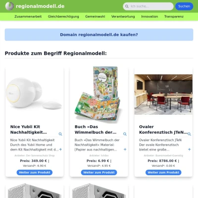 Screenshot regionalmodell.de