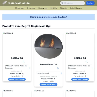 Screenshot regionews-og.de