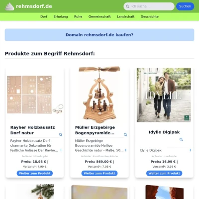Screenshot rehmsdorf.de