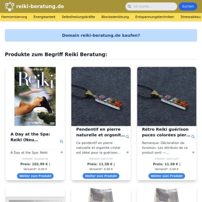 Screenshot reiki-beratung.de