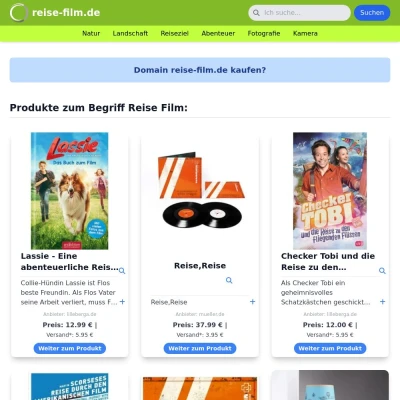 Screenshot reise-film.de