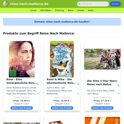 Screenshot reise-nach-mallorca.de