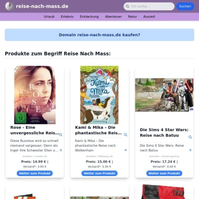 Screenshot reise-nach-mass.de