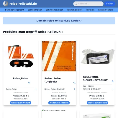 Screenshot reise-rollstuhl.de