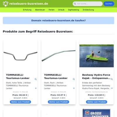 Screenshot reisebuero-busreisen.de