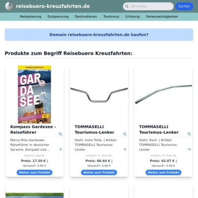Screenshot reisebuero-kreuzfahrten.de