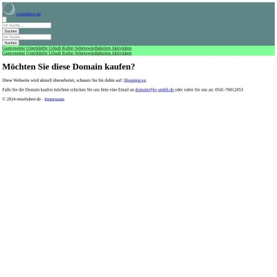 Screenshot reisefuhrer.de