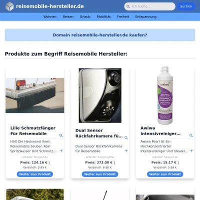 Screenshot reisemobile-hersteller.de