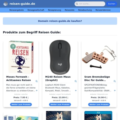 Screenshot reisen-guide.de
