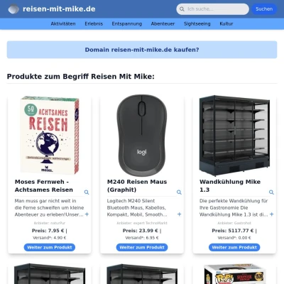Screenshot reisen-mit-mike.de