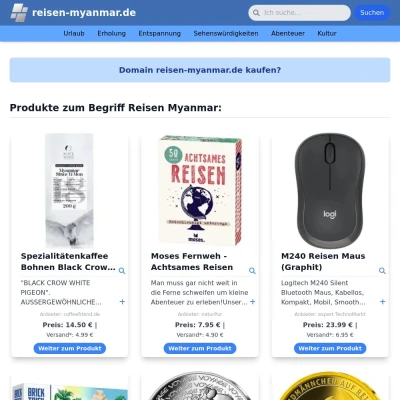 Screenshot reisen-myanmar.de