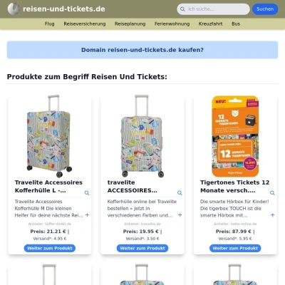 Screenshot reisen-und-tickets.de